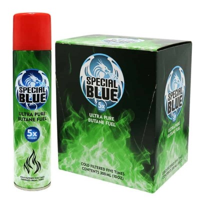 SPECIAL BLUE 5X BUTANE 12CT/ DISPLAY